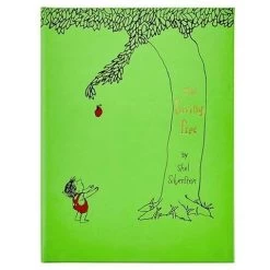 Graphic Image - The Giving Tree Lime Leather Book
