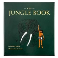 Graphic Image - Jungle Green Leather Book
