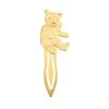 Peter's - Gold Teddy Bear Book Mark