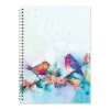 Book - Watercolour Birds Spiral Notepad A4 1 Book - Watercolour Birds Spiral Notepad A4 -Books Shop 169830 Large