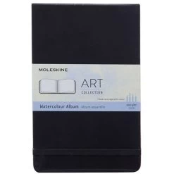 Moleskine - Hard Cover Watercolor Album Black Large