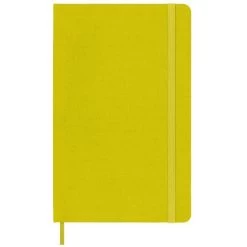 Moleskine - Classic Ruled Notebook Hard Cover Hay Yellow L