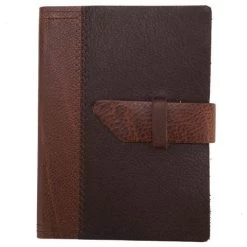 Manufactus - Naples Journal Vintage Small Dark Brown