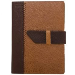 Manufactus - Naples Journal Cuoio Small Dark Brown