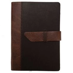Manufactus - Naples Journal Vintage Large Dark Brown