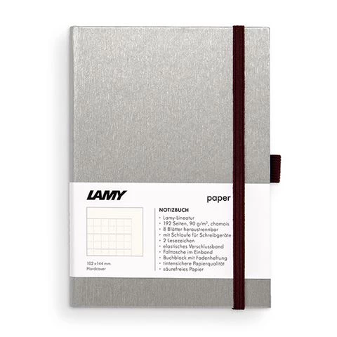 Lamy - Hard Cover Notebook Ruled A6 Black Purple 3 Lamy - Hard Cover Notebook Ruled A6 Black Purple