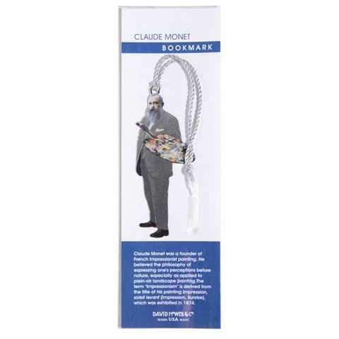 David Howell - Claude Monet Bookmark 3 David Howell - Claude Monet Bookmark