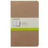 Moleskine - Cahier Plain Notebook Large Kraft Set 3pce