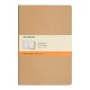 Moleskine - Cahier Ruled Notebook Large Kraft Set 3pce -Books Shop 461740 Large