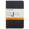 Moleskine - Cahier Ruled Pocket Notebook Black Set 3pce -Books Shop 461751 Large