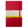 Moleskine - Classic Hard Cover Pocket Plain Notebook Red