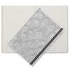Christian Lacroix - Paseo Embossed A5 Journal Silver