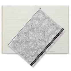 Christian Lacroix - Paseo Embossed A5 Journal Silver