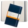 Moleskine - Classic Hard Cover Ruled Notebook Large Sapphire