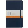 Moleskine - Classic Soft Cover Ruled Notebook Large Blue
