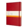Moleskine - Classic Hard Cover Ruled Notebook X-Large S. Red