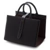 Midipy - Leather Magazines Holder Black -Books Shop 571360 Large
