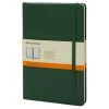 Moleskine - Classic Hard Cover Ruled Notebook Large Green