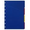 Filofax - Indicies A5 Notebook Refill Brightly Set 4pce
