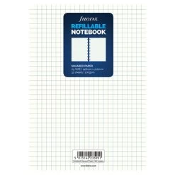 Filofax - A5 Notebook Refill Squared Paper White 32pce