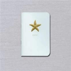 Crane & Co - Engraved Starfish Notebook Small
