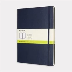 Moleskine - Classic Notebook Xlarge Plain Sapphire Blue