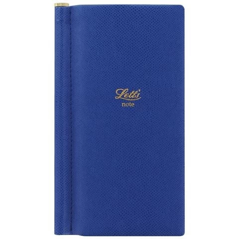 Letts - Legacy Slim Pocket Notebook W/Gold Pen Blue 3 Letts - Legacy Slim Pocket Notebook W/Gold Pen Blue