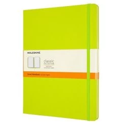 Moleskine - Classic Hard Cover Ruled Notebook X-Large Lemon