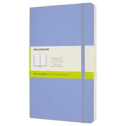 Moleskine - Classic Soft Cover Ruled Notebook Lrg Hydrangea