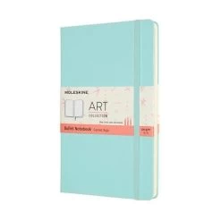 Moleskine - Art Bullet Notebook Large Aquamarine