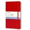 Moleskine - Art Collection Sketchbook Scarlet Red Large -Books Shop 594286 Large