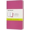 Moleskine - Cahier Plain Notebook Large Kinetic Pink Set 3pc 1 Moleskine - Cahier Plain Notebook Large Kinetic Pink Set 3pc -Books Shop 594299 Large