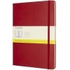 Moleskine - Classic H/Cover Squared Notebook Scarlet Red XL 1 Moleskine - Classic H/Cover Squared Notebook Scarlet Red XL -Books Shop 594312 Large