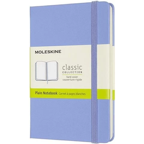 Moleskine - Classic Hard Cover Plain Notebook Pocket H/Blue 3 Moleskine - Classic Hard Cover Plain Notebook Pocket H/Blue