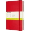 Moleskine - Classic H/Cover Plain Notebook Expanded Lge Red -Books Shop 594321 Large