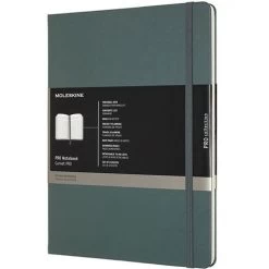 Moleskine - Pro Notebook Hard Cover Extra Large Forest Green