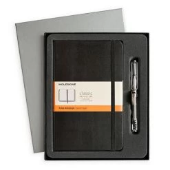 Lamy - Safari Transparent Rollerball W/Moleskine Large 2pce