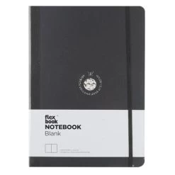Flexbook - Global Blank Notebook Large Black
