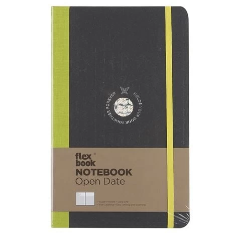 Flexbook - Ruled Open Date Notebook Medium Light Green 3 Flexbook - Ruled Open Date Notebook Medium Light Green