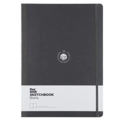 Flexbook - Blank Sketchbook A4 Black