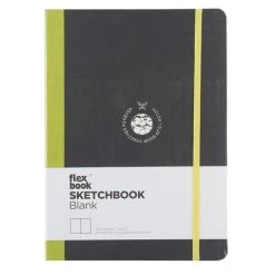 Flexbook - Global Blank Sketchbook Medium Light Green