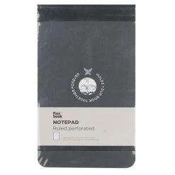 Flexbook - Perforated Ruled Notepad Small Black