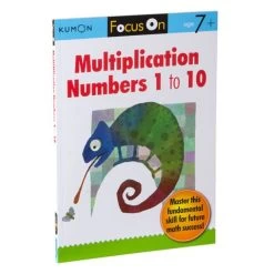 Book - Kumon Focus On Multiplication: Numbers 1-10